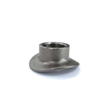 Picture of Stainless Bros O2 Sensor Bung SS304 Saddle Type Round - Cast