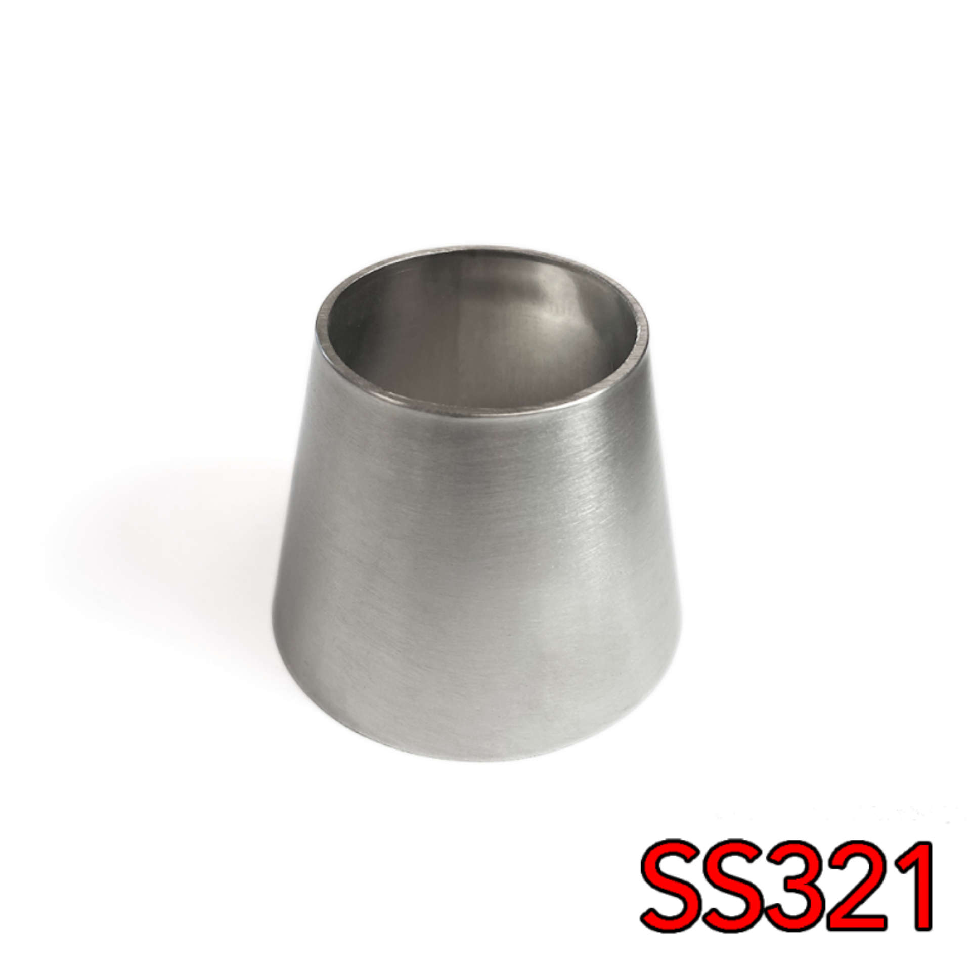 Picture of Stainless Bros 1-5in to 2in SS321 Transition Reducer 1-1875in Overall Length - 16GA--065in Wall