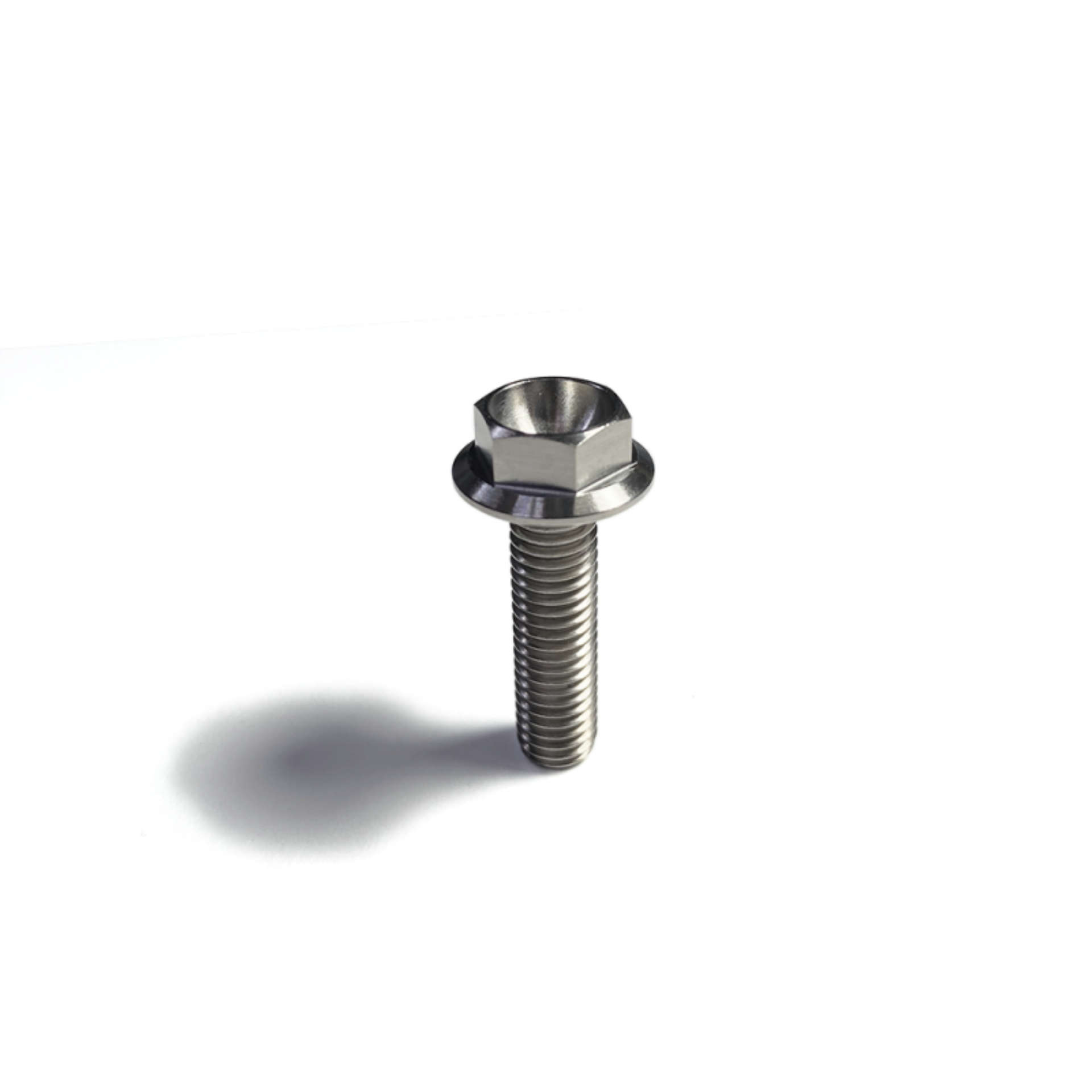 Picture of Ticon Industries Titanium Bolt Flanged M6x20x1TP 10mm 6pt Head