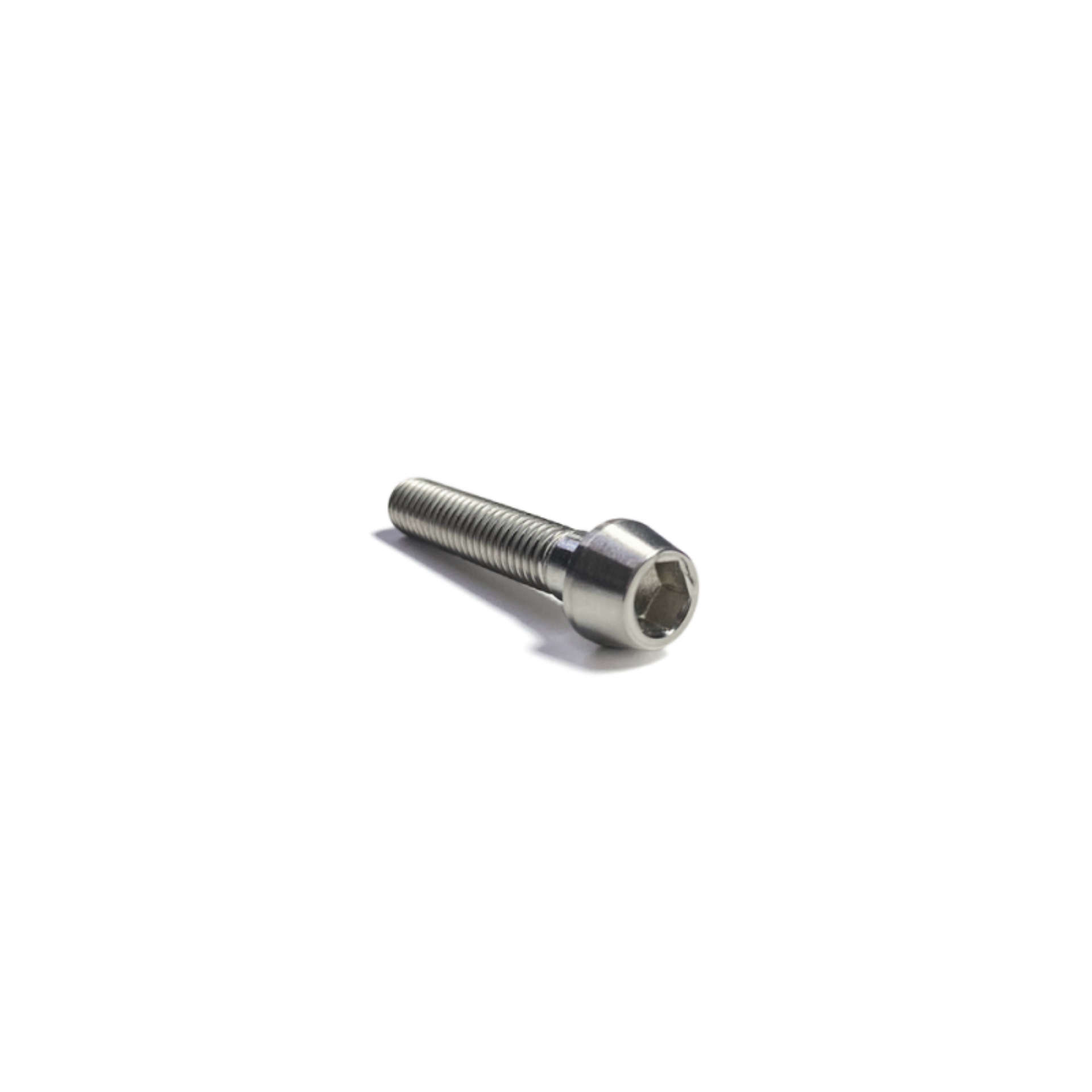 Picture of Ticon Industries Titanium Bolt Taper Cone M6x20x1TP 4mm Allen Head