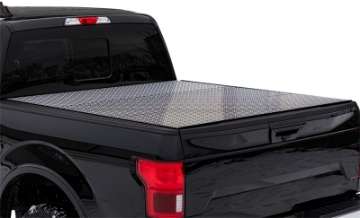 Picture of Access LOMAX Tri-Fold Cover 2022 Nissan Frontier w- 5ft Bed - Diamond Plate