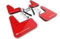 Picture of Rally Armor 23-24 Toyota GR Corolla Red UR Mud Flap w-White Logo