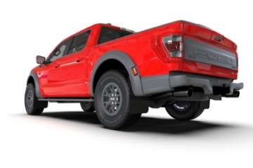 Picture of Rally Armor 21-24 Ford F-150 Raptor Gen 3 Black UR Mud Flap w-Dark Grey Logo