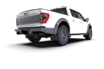 Picture of Rally Armor 21-24 Ford F-150 Raptor Gen 3 Black UR Mud Flap w-Metallic Black Logo