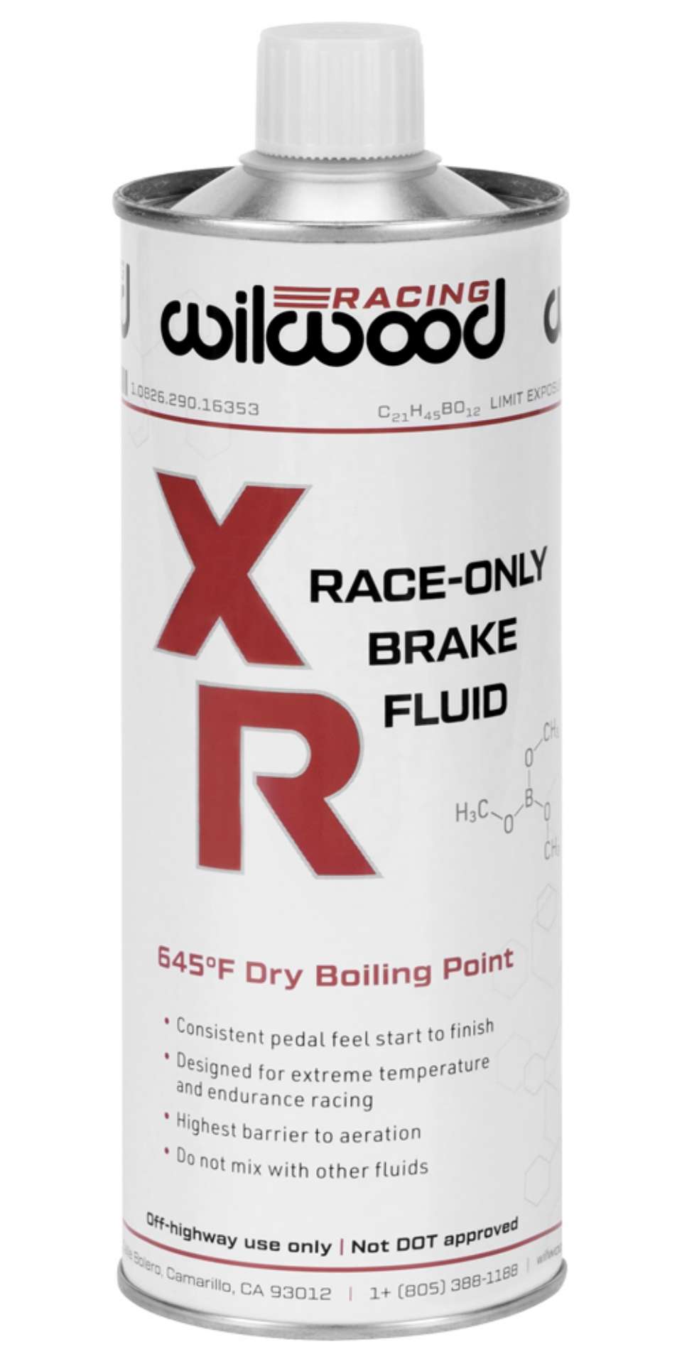 Picture of Wilwood Racing XR Brake Fluid 4-Pk