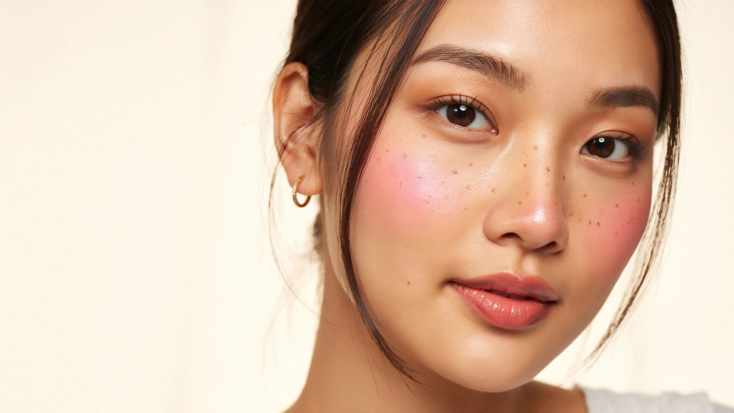 Strawberry Makeup Look - Tutorial Riasan Pipi Merona Manis ala Strawberry Tutorial strawberry makeup look dengan pipi merona dan freckles imut ala strawberry