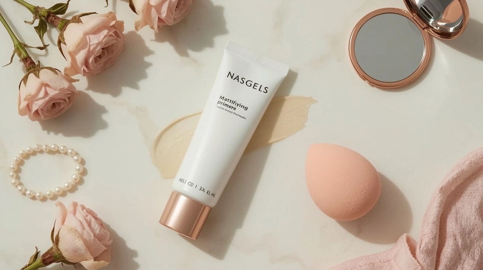 Primer mattifying anti-meleleh untuk menahan makeup di cuaca panas dan lembap