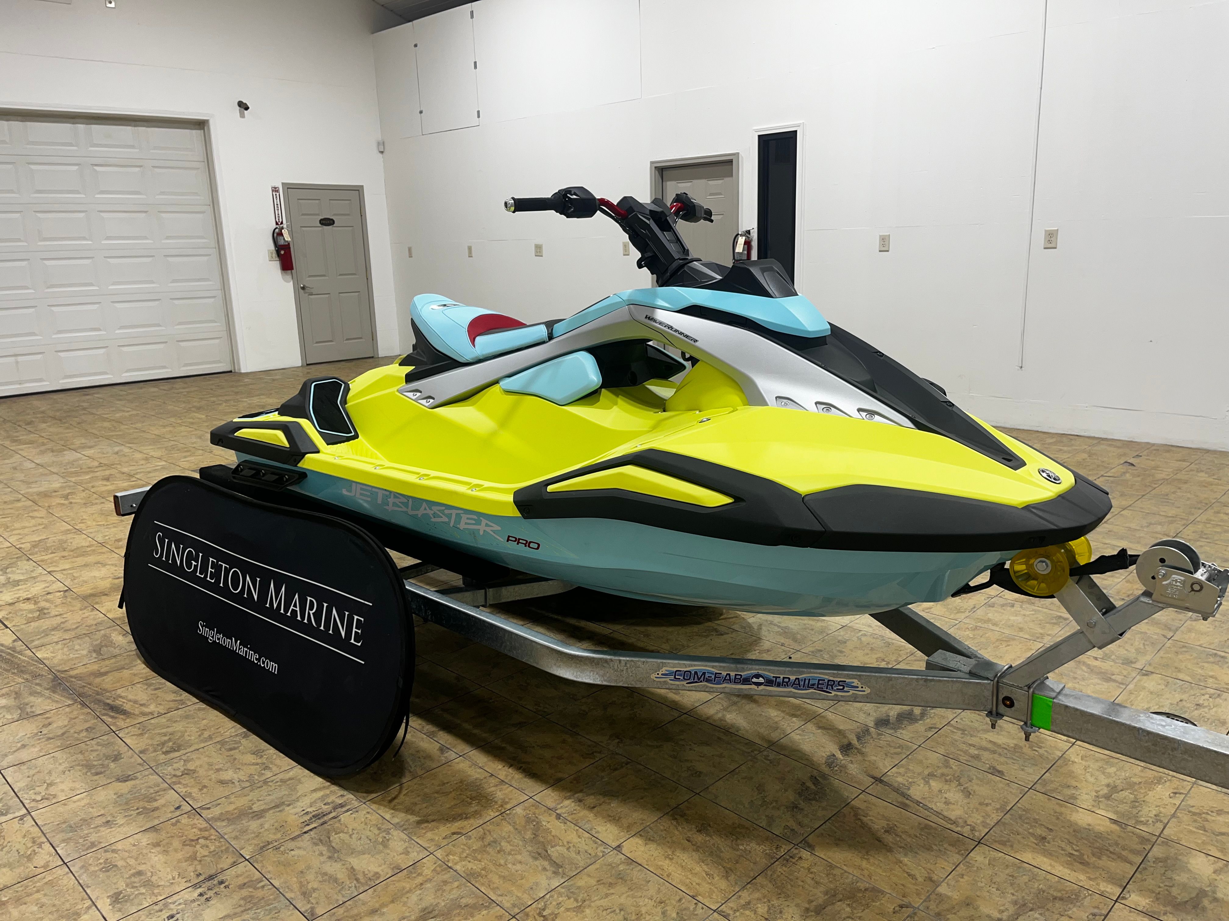 2025 Yamaha Jet Blaster PRO 2UP — engine compartment view