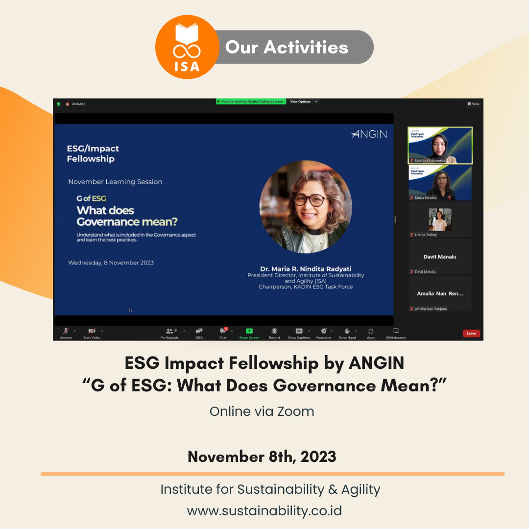 ESG Impact Fellowship by ANGIN 