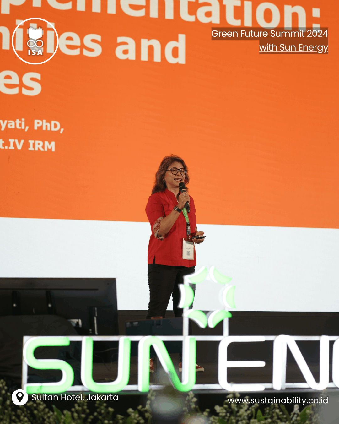 Green Future Summit 2024 at Sultan Hotel Jakarta
