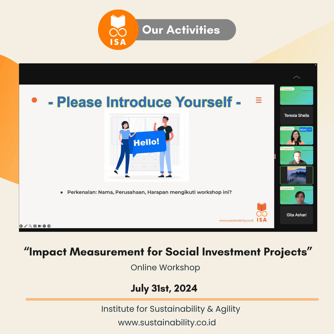 ISA Workshop "Impact Measurement for Social Investment Projects”