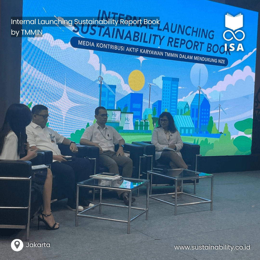 Internal Launching Sustainability Report Book by TMMIN