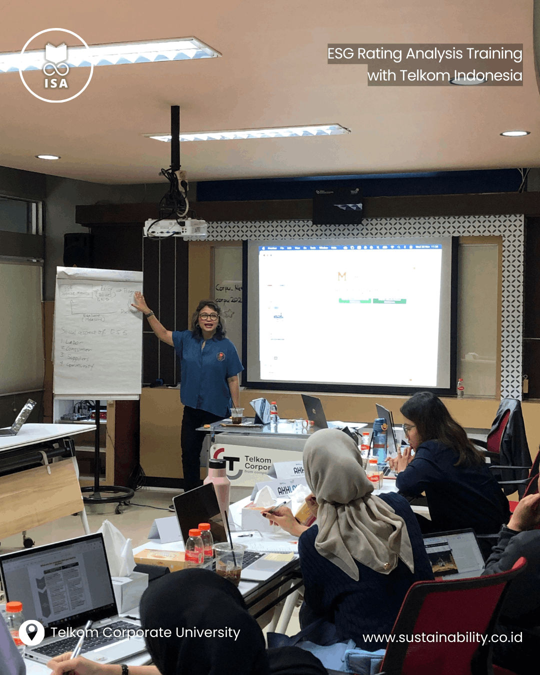 ESG Rating Analysis Training with Telkom Indonesia (2)