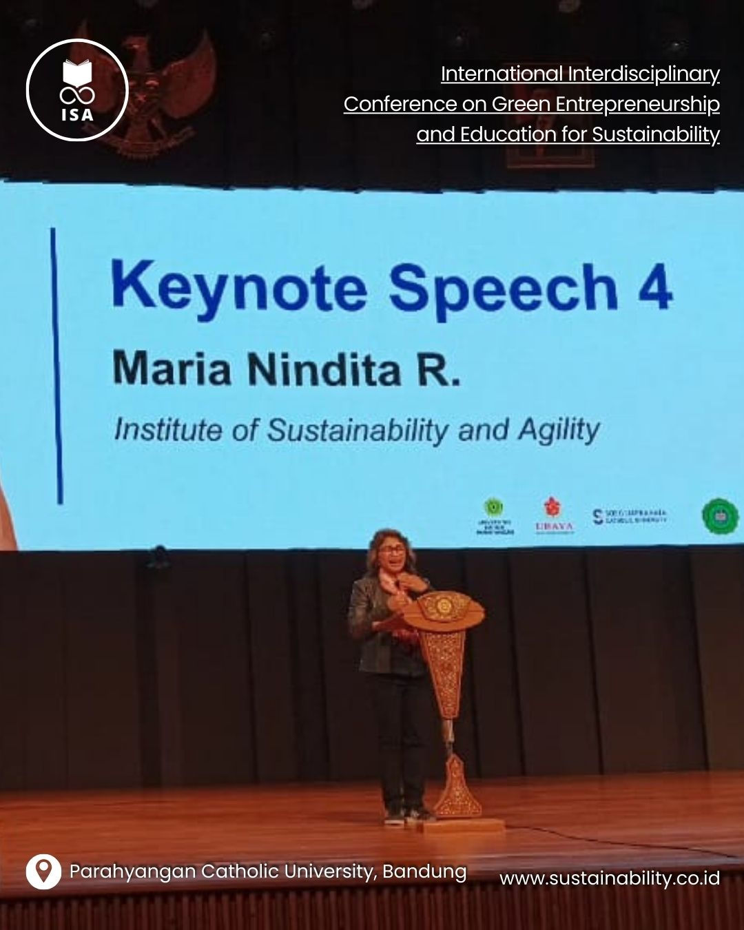 International Interdisciplinary Conference on Green Entrepreneurship and Education for Sustainability with UNPAR (2)