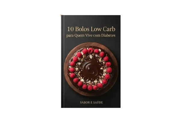 Capa do livro 10 Bolos Low Carb