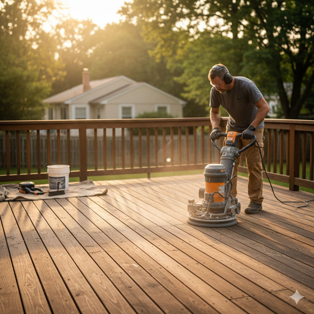 Deck Staining