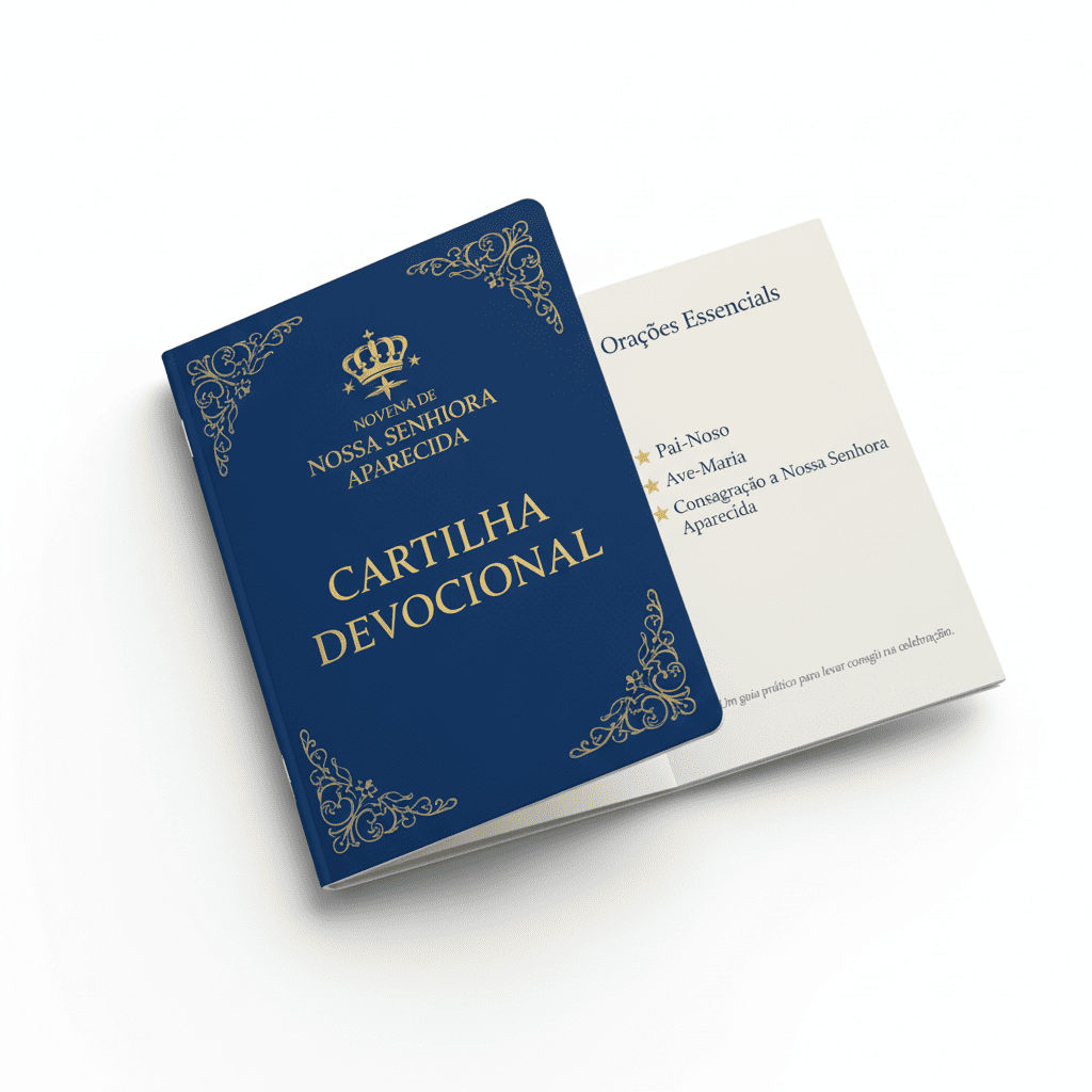 Mockup da Cartilha Devocional