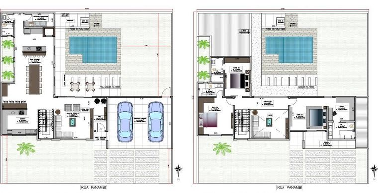 Casa em Toledo-PR no bairro La Salle - Rua Panambi, 143, Sobrado