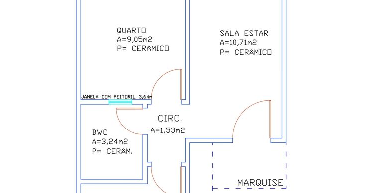 Casa em Toledo-Pr no bairro São Francisco  - Rua Jose Gobbi, 6346, UN 01