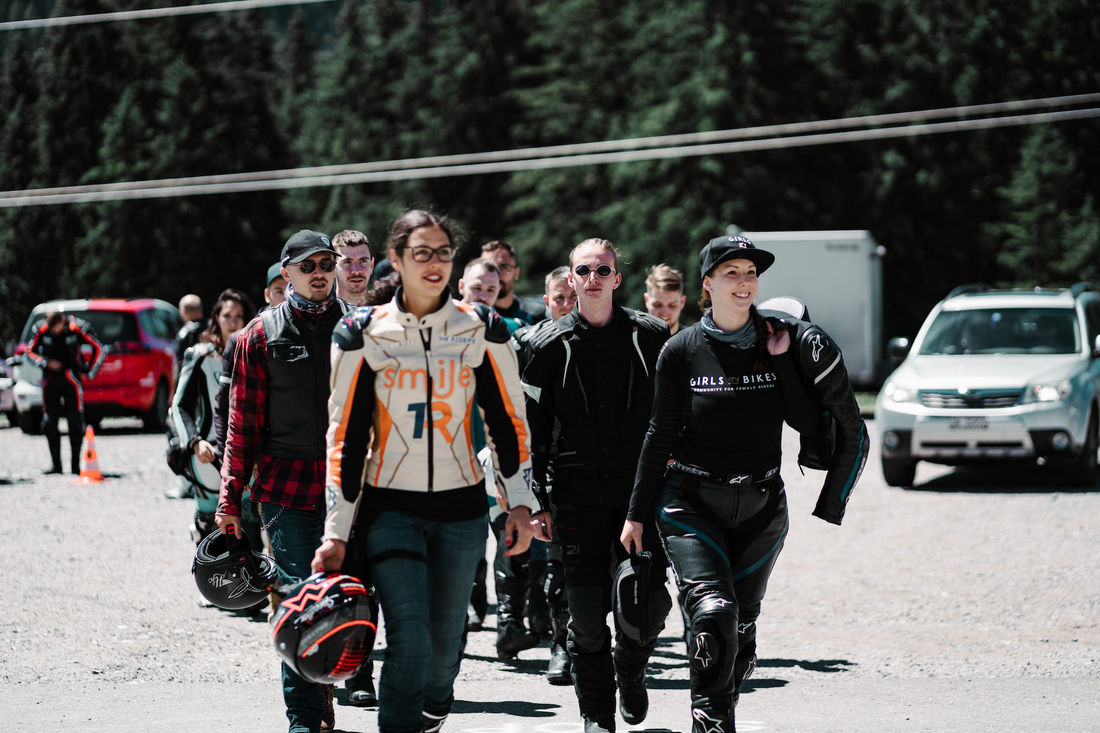 Die Riders Community freut sich auf den Tag am Blutspende-Event (Bild: Samuel Eggenschwiler)