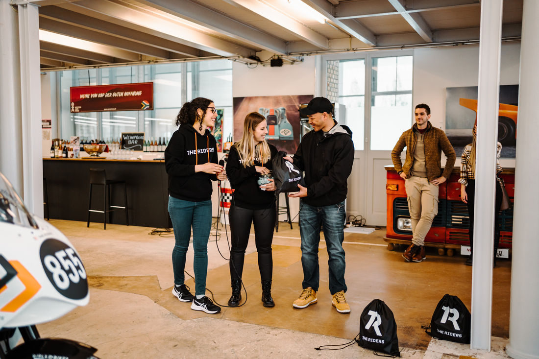 Die Gesichter der glücklichen Gewinner*innnen war wiederum unser Lohn dafür.(Foto: Sam Eggenschwiler)
