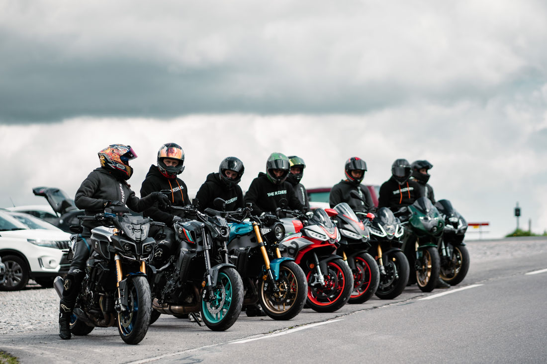 The Riders auf Motorradtour