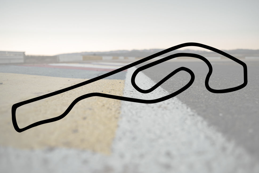 Das Streckenlayout von ADR der kurzen Variante, welches 3.0 Km beträgt.