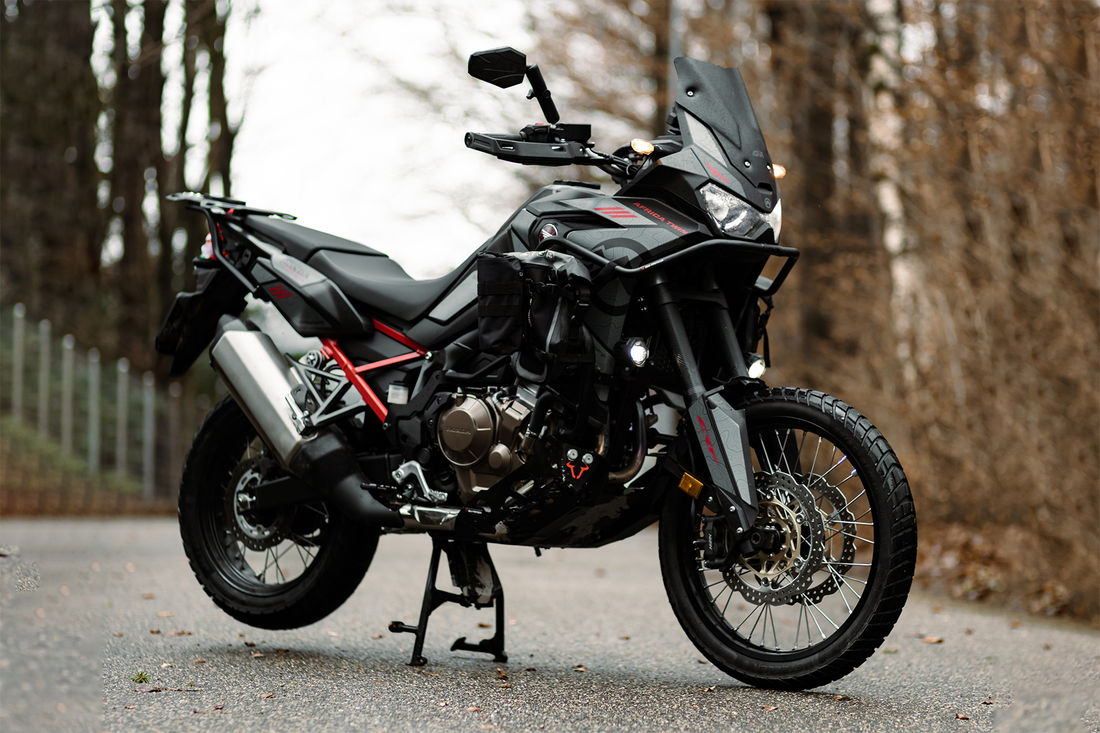 Die Honda Africa Twin 1100. (Foto by: Franco Restelli) Die Honda Africa Twin 1100. (Foto by: Franco Restelli)