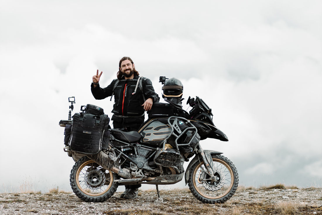 Die BMW GS 1250. (Foto by: Franco Restelli) Die BMW GS 1250. (Foto by: Franco Restelli)