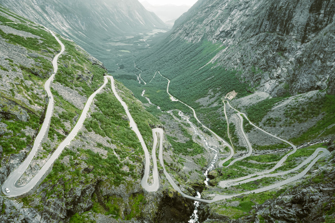 Norwegen's Stelvio - Definitiv ein Highlight auf der Motorradtour!