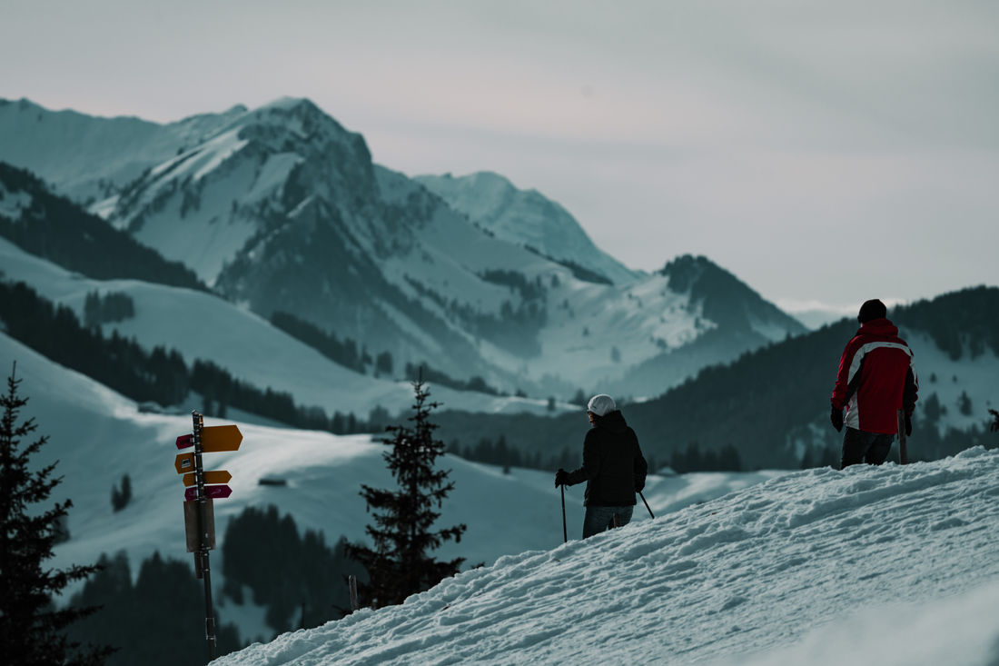 Und sogar im Winter ist immer etwas los (Foto: Sam Eggenschwiler)