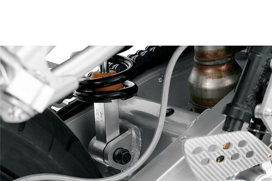 Auch Höherlegungskits sind für verschiedene Motorräder erhältlich. (Foto: Polo Motorrad)