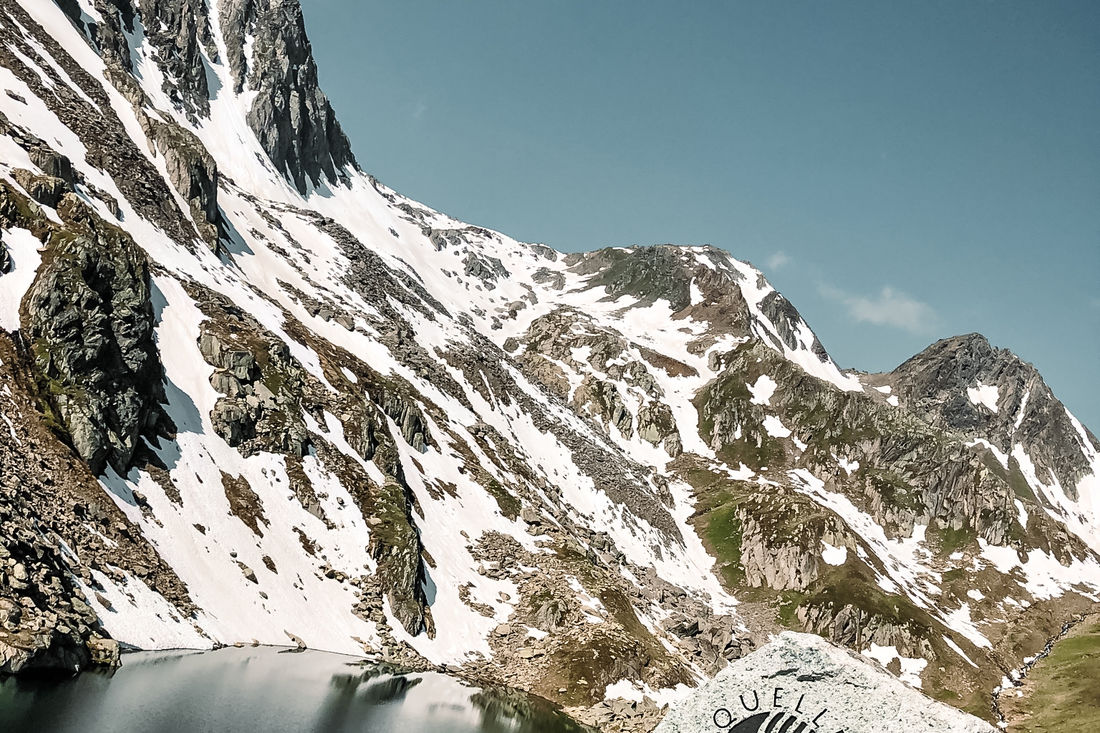 Die Rheinquelle befindet sich ganz in dere Nähe des Oberalppasses. (Foto: Rado Mihajlovic)