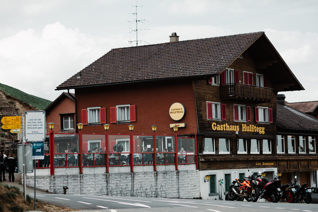 Das Passrestaurant Hulftegg. (Foto: Jeremy Albrecht)