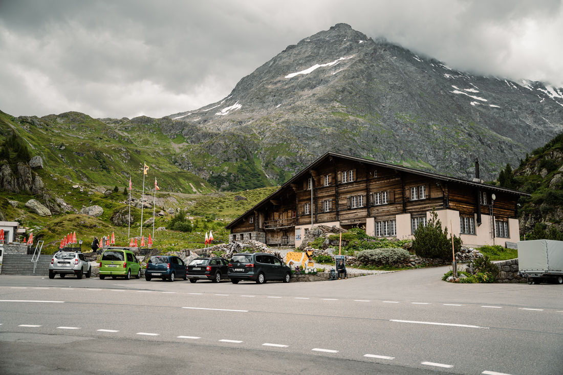 Das einladende Restaurant in der Lamborghini-Kurve - (Foto: Patrick Köhli) Das einladende Restaurant in der Lamborghini-Kurve - (Foto: Patrick Köhli)