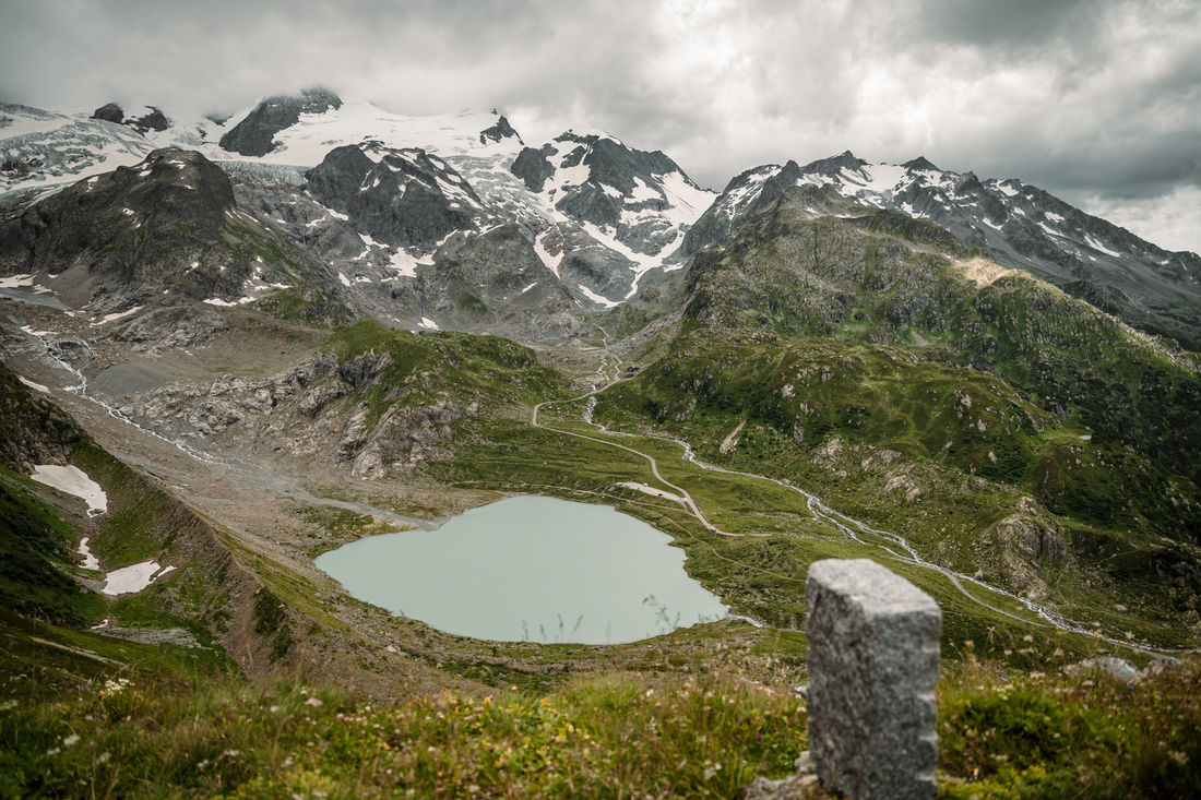 Der Steinsee, auch ein Gletscher, Bach und Fluss - (Foto: Patrick Köhli) Der Steinsee, auch ein Gletscher, Bach und Fluss - (Foto: Patrick Köhli)