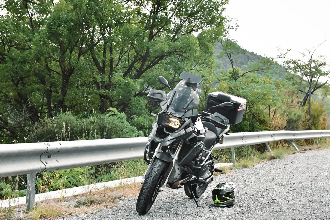 Diese GS soll Phil in möglichst kurzer Zeit nach Spanien bringen. (Photo Philipp Koch)