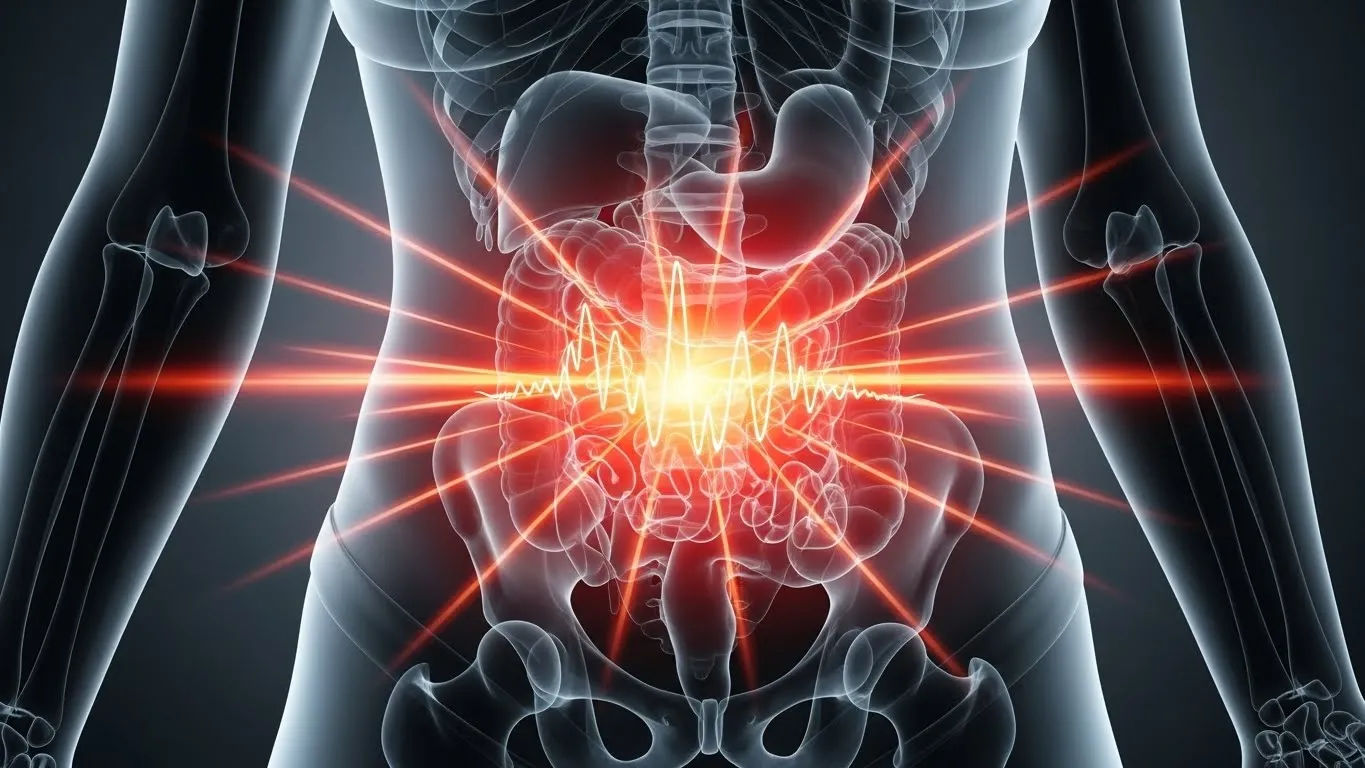 Abdominal Pain with Back Pain Referred Pain Link