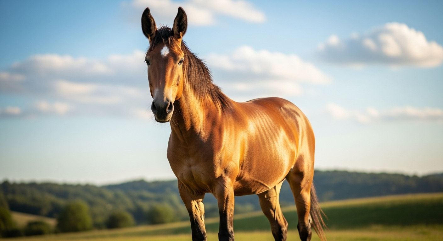 donkey breed with horse