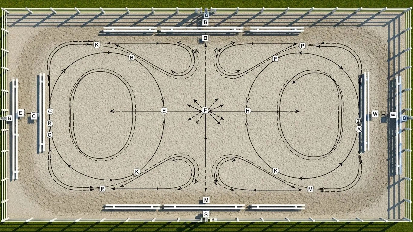 Dressagediagrams Visual Training Aids