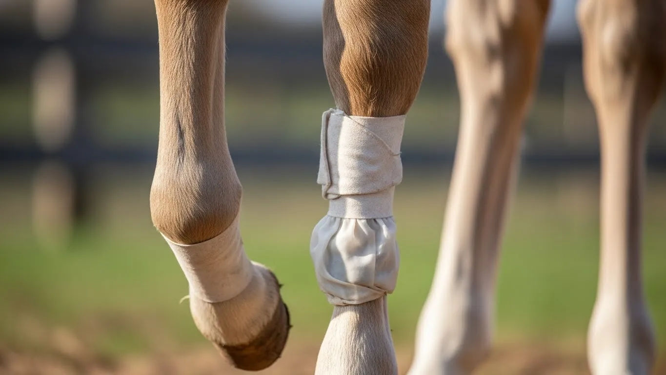 hoof in horse