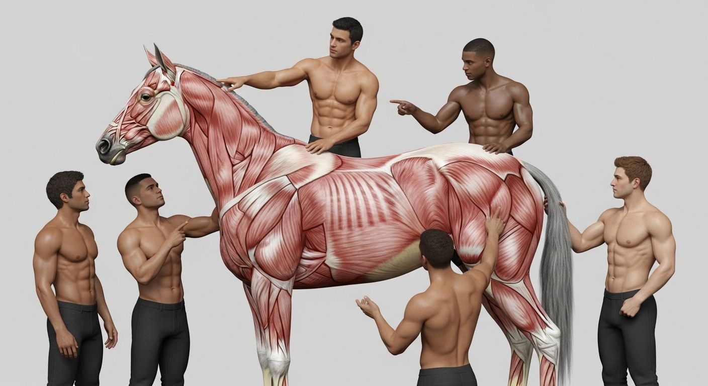 horse anatomy muscle