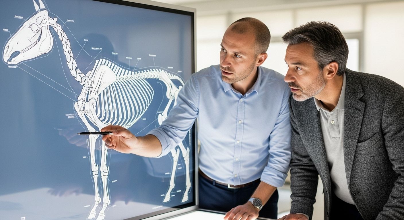 horse skeletal system diagram