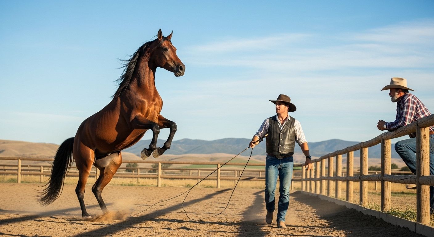 horse training monty roberts