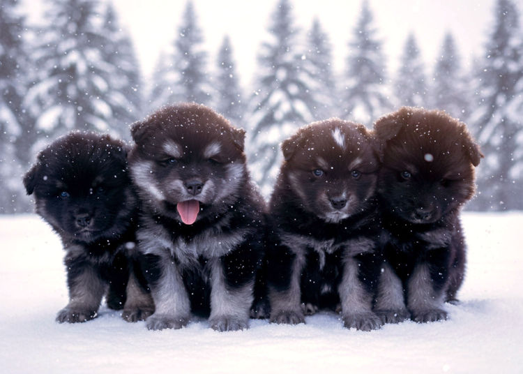 Taigakoira Finnish Lapphunds