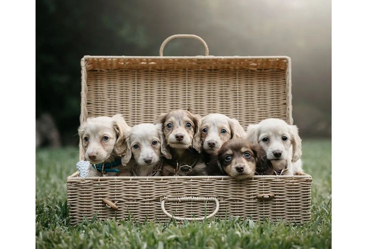 Long Dog Squad Miniature Dachshunds