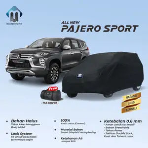 Body Cover Mobil Pajero Sport / Sarung Mobil All New Pajero Sport Dakar Mantel Selimut Mobil Pajero