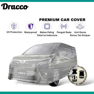 sarung mobil toyota voxy transparan tebal waterproof premium car cover aksesoris mobil voxy