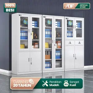 Lemari Besi Lemari Arsip Kantor dan Sekolah Loker Besi Serbaguna Filiing Cabinet Locker Arsip