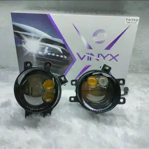 ORIGINAL LAMPU  VINYX FOGLAMP BILED DOUBLE LASER Q4 LASER 3 INCHI LAMPU KABUT 55 WATT 60 WATT FOGLAMP HONDA TOYOTA